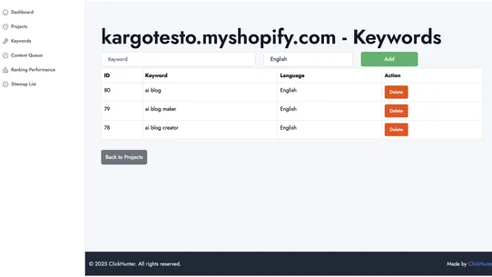 AutoContent Pro screenshot