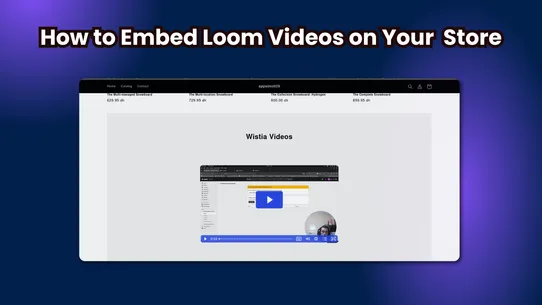 Embed Wistia Videos screenshot