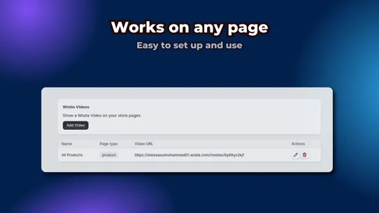 Embed Wistia Videos screenshot