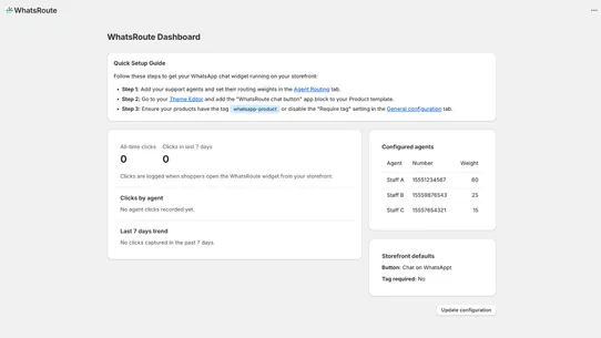 WhatsRoute screenshot