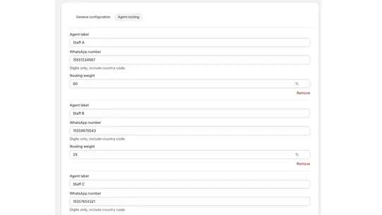WhatsRoute screenshot