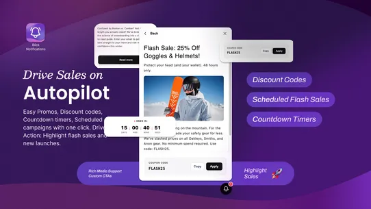 Blick │ On‑site notifications screenshot