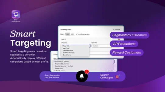 Blick │ On‑site notifications screenshot