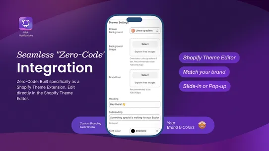 Blick │ On‑site notifications screenshot