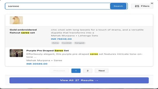 FIlser ‑ Search &amp; Filter screenshot