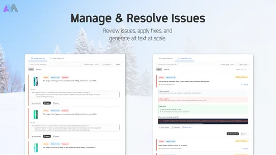 Accesimo: Store Accessibility screenshot
