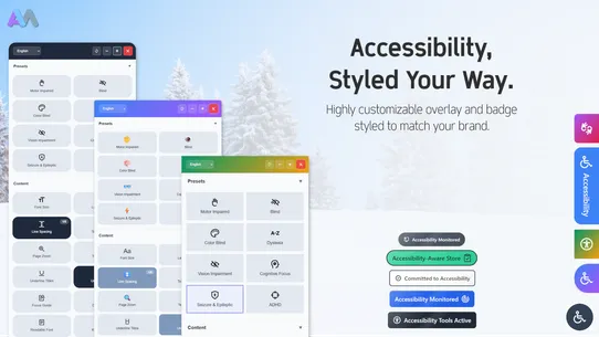 Accesimo: Store Accessibility screenshot