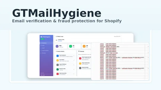 GTMailHygiene screenshot