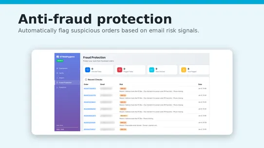 GTMailHygiene screenshot