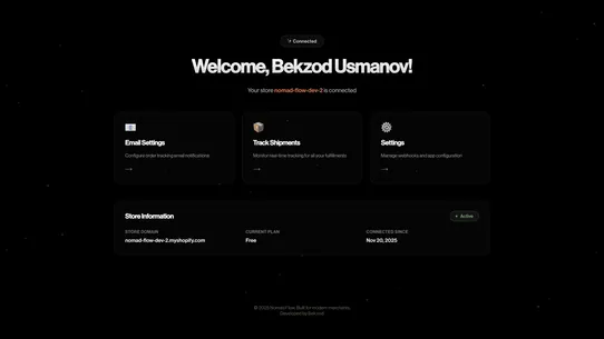 Nomad Flows screenshot