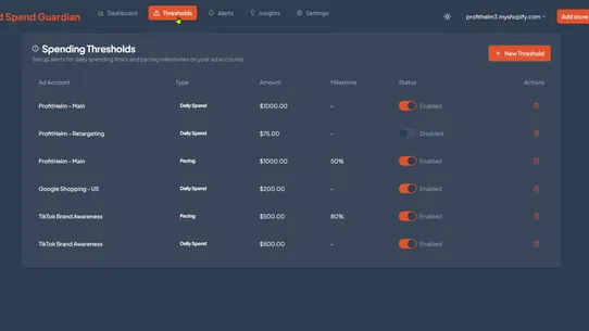 Ad Spend Guardian screenshot