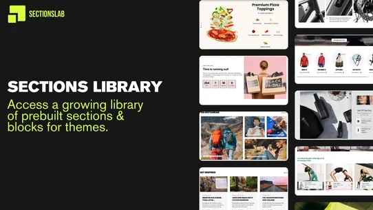 SectionsLab: Theme Sections screenshot