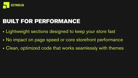 SectionsLab: Theme Sections screenshot