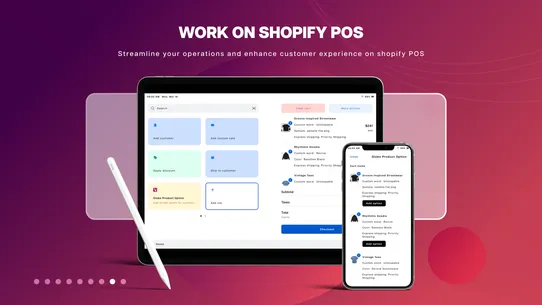 Globo Product Options, Variant screenshot
