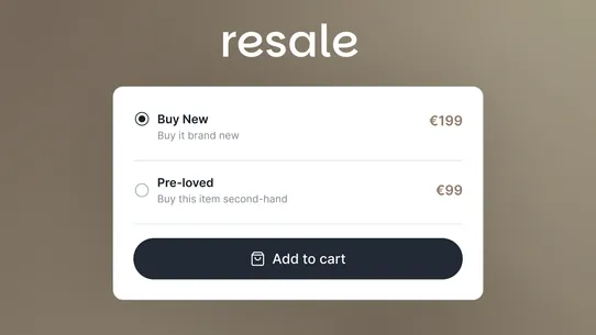 Weloop Recommerce for Fashion screenshot
