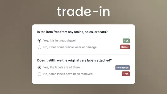 Weloop Recommerce for Fashion screenshot