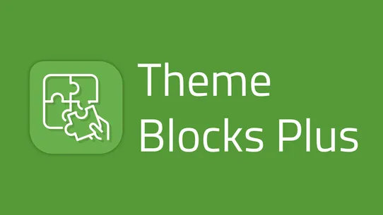 Theme Blocks Plus screenshot