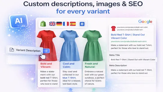 Variants Description Pro+ AI/S screenshot