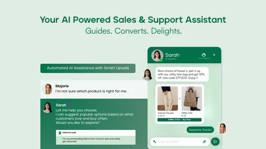 Intellect AI Chat &amp; Live Chat screenshot