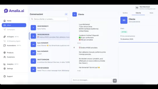 Amalia.ai screenshot