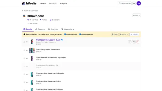 Sellerzilla screenshot