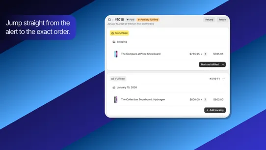 FP1 – Partial Fulfillment Flag screenshot