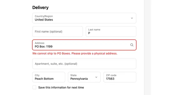 Akia Order Limits &amp; Rules screenshot