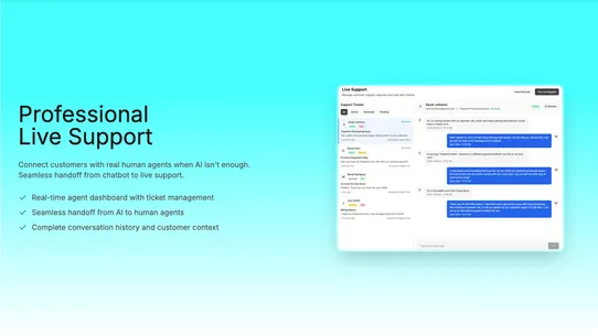 BubblaV AI Assistant screenshot