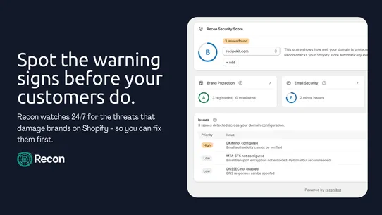 Recon Brand Protection screenshot