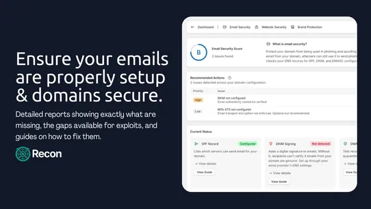 Recon Brand Protection screenshot