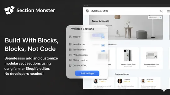 Section Monster screenshot