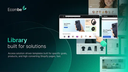 Ecombe Easy Page Builder screenshot