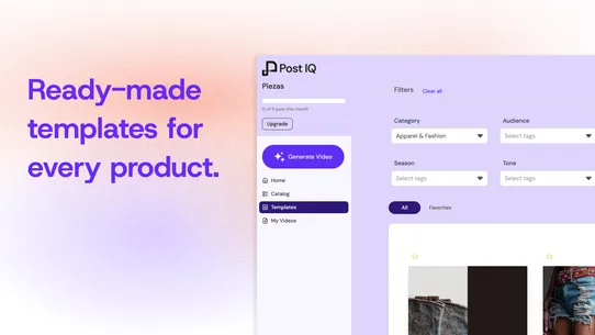 Post IQ: AI Social Videos screenshot