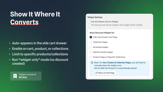 Oak Progress Bar &amp; Free Gift screenshot