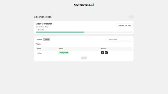 ShowcaseAI Product Video Maker screenshot