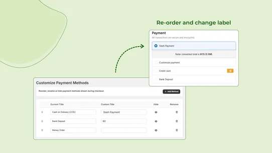 Slash Payment &amp; Shipping screenshot