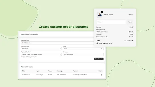 Slash Payment &amp; Shipping screenshot