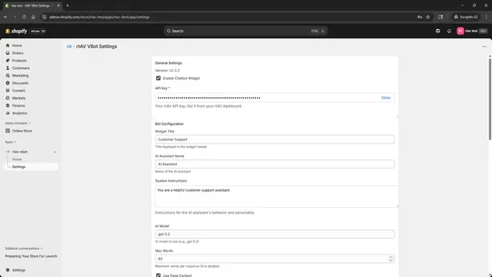rtAV Video Chat Bot screenshot