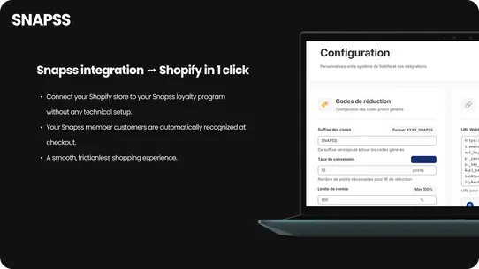 Snapss Loyalty App screenshot