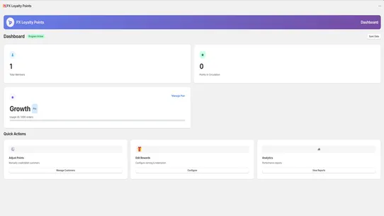 PX Loyalty Points screenshot