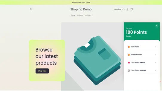 PX Loyalty Points screenshot