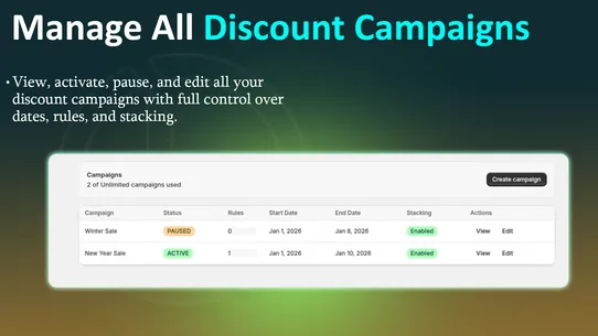 WBL ‑ Bulk Discounts screenshot