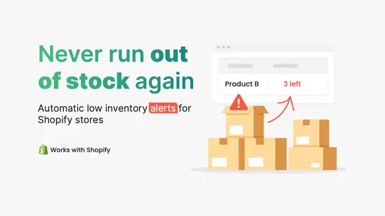 Invy Alerts – Low Inventory screenshot