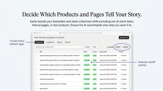 GEOly: AI LLMs.txt Master screenshot
