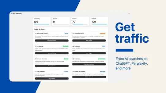 AIO Manager screenshot