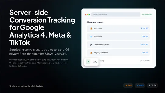 WeltPixel Conversion Tracking screenshot