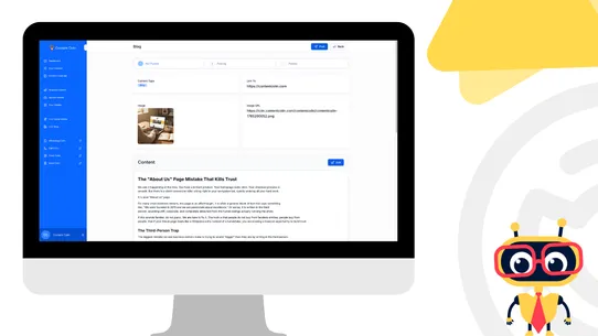 Content Colin screenshot