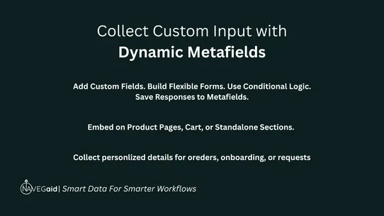 Metaflow ‑ Dynamic Metafields screenshot