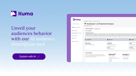 Kuma: AI Marketing Assistant screenshot