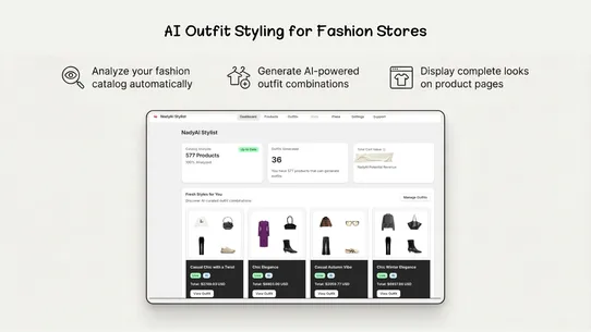 NadyAI Stylist screenshot